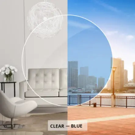 1.56 Index Anti Blue Light Photochromic Single Vision Lenses — view 4 | Rx Spectacle