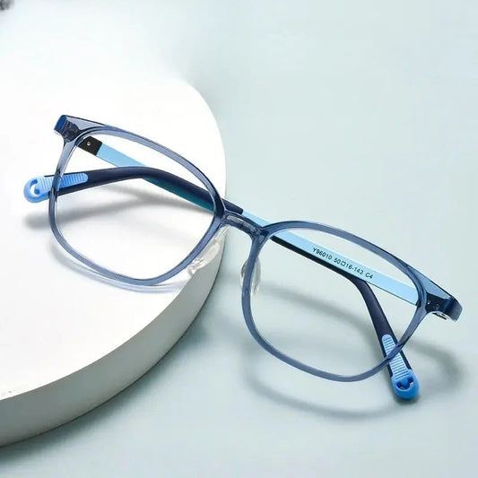 Unisex Square Full Rim Titanium Prescription Glasses 699905 — view 1 | Rx Spectacle