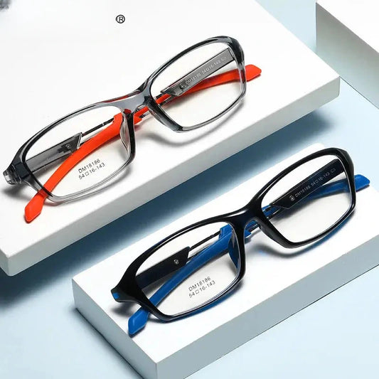 Women's Square Full Rim TR90 Reading Glasses 18186 — view 1 | Rx Spectacle