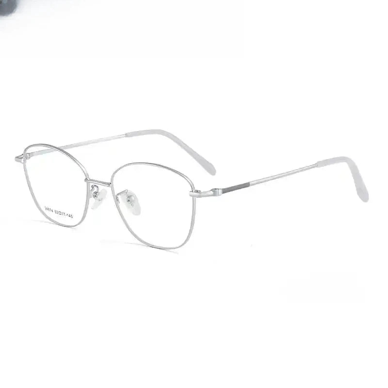Women's Cat Eye Full Rim Alloy Prescription Glasses 634874 — view 5 | Rx Spectacle
