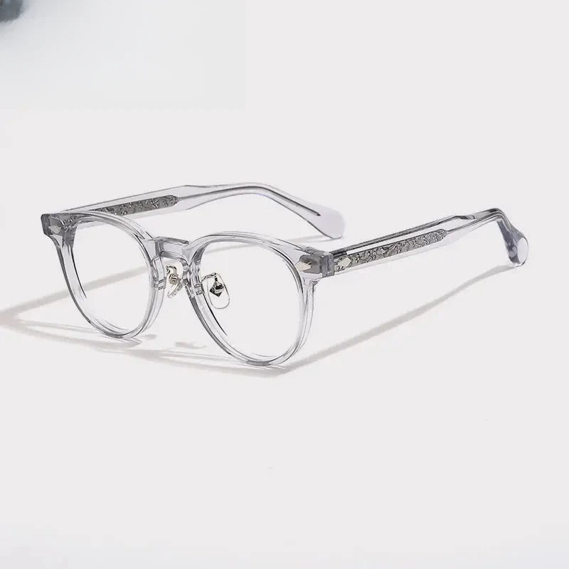 Unisex Square Full Rim Acetate Prescription Glasses G1519 — view 6 | Rx Spectacle