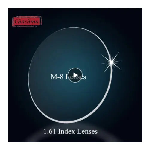 1.61 Index Single Vision Aspheric M-8 Resin Lenses Clear — view 1 | Rx Spectacle