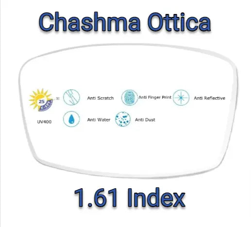 1.56 Index Single Vision Clear Lenses — view 3 | Rx Spectacle