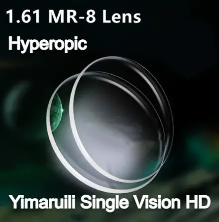 MR-8 Single Vision 1.61 Index Clear Lenses — view 4 | Rx Spectacle