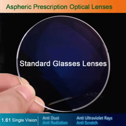 Single Vision Clear Aspheric Lenses — view 3 | Rx Spectacle