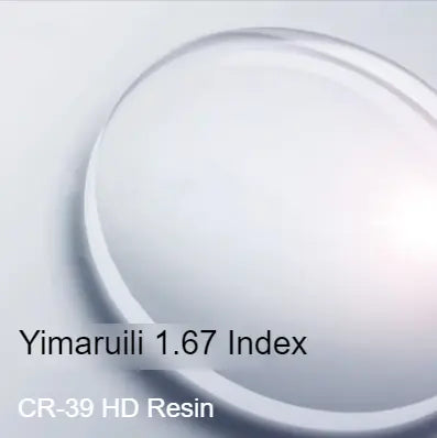 HD Resin Aspheric Single Vision Clear Lenses — view 4 | Rx Spectacle