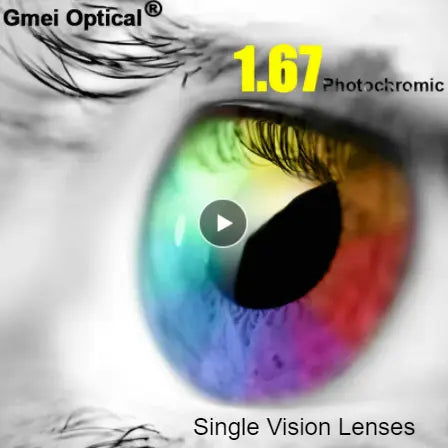 1.67 Index Photochromic Single Vision Lenses — view 1 | Rx Spectacle