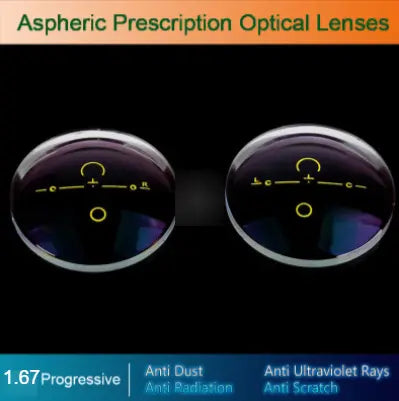 Digital Free Form Progressive Clear Lenses — view 5 | Rx Spectacle