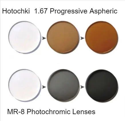 1.67 Index MR-8 Aspheric Progressive Photochromic Lenses — view 1 | Rx Spectacle