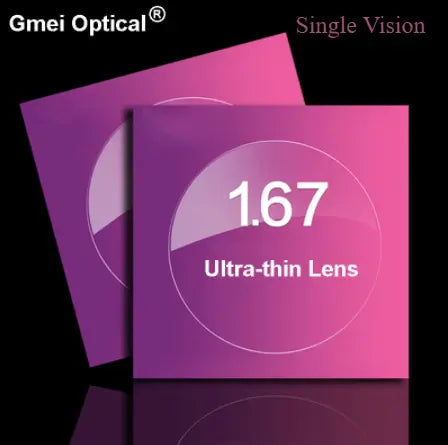 1.67 Index Aspheric Single Vision Clear Lenses — view 1 | Rx Spectacle