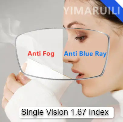 Anti Fog Anti Blue Light Clear Myopic/Hyperopic/Progressive Lenses — view 15 | Rx Spectacle