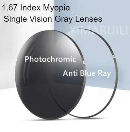 Photochromic Anti Blue Single Vision Lenses — view 4 | Rx Spectacle