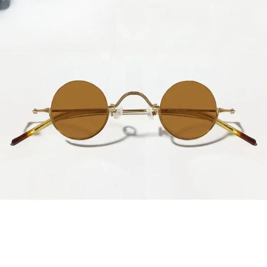 Women's Round Semi-Rimless Alloy Prescription Glasses 14130 — view 1 | Rx Spectacle