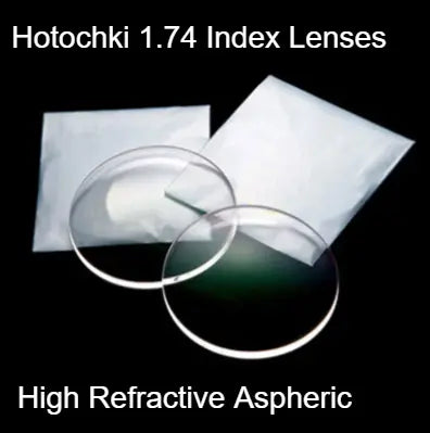 1.74 Index Single Vision Aspheric High Refractive Clear Lenses — view 1 | Rx Spectacle