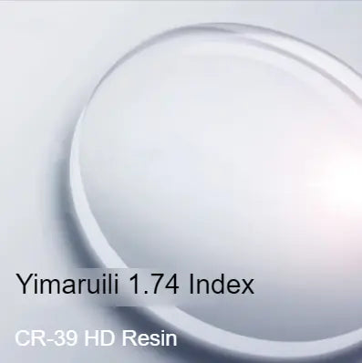 HD Resin Aspheric Single Vision Clear Lenses — view 5 | Rx Spectacle