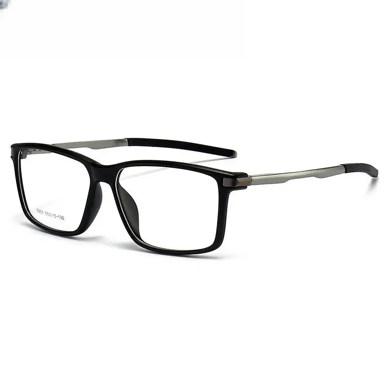 Women's Square Full Rim TR90 Prescription Glasses 615851 — view 7 | Rx Spectacle