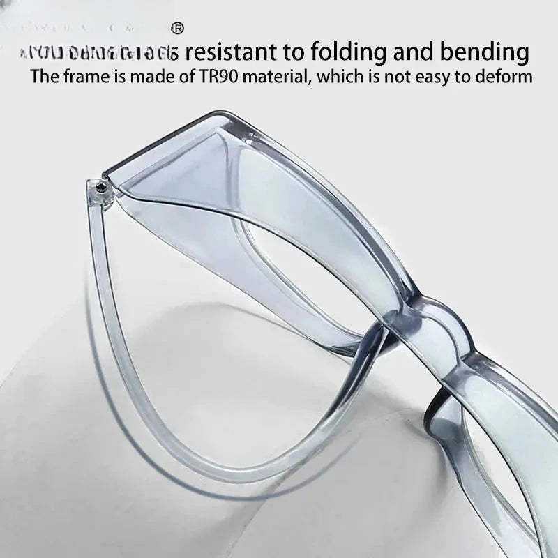 Women's Square Full Rim TR90 Prescription Glasses 44103 — view 3 | Rx Spectacle