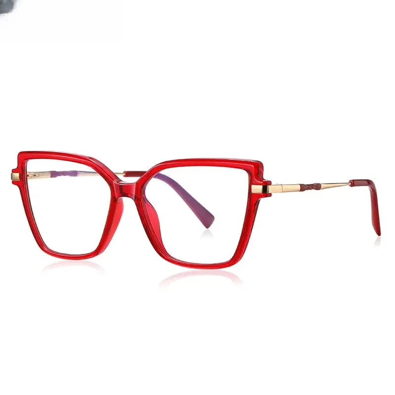 Women's Cat Eye Full Rim TR90 Reading Glasses 10177 — view 3 | Rx Spectacle