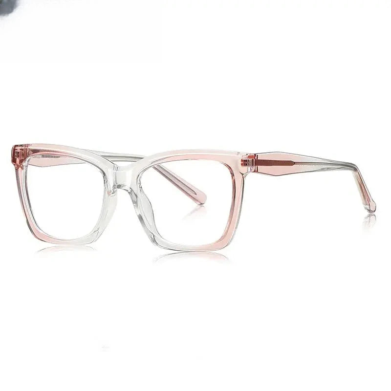 Unisex Square Full Rim Titanium Prescription Glasses 40003 — view 5 | Rx Spectacle