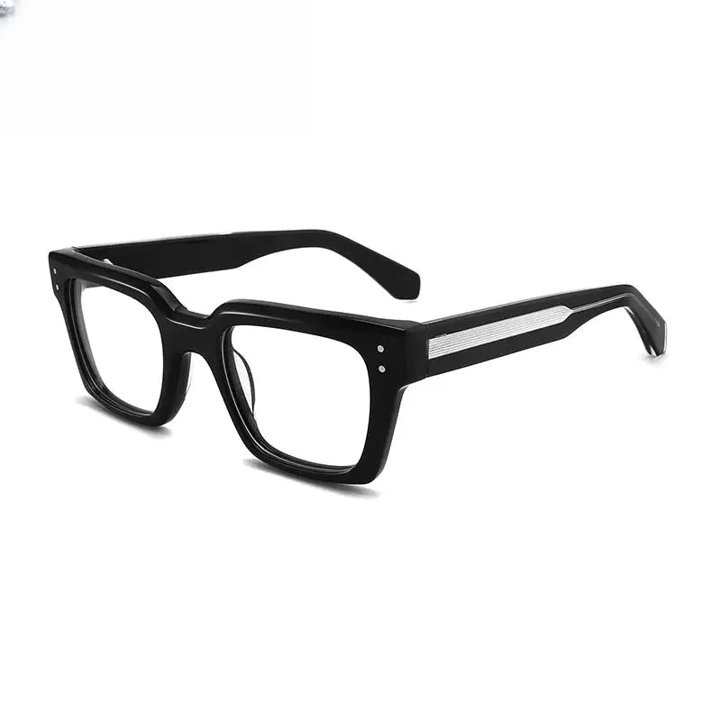 Unisex Square Full Rim Acetate Prescription Glasses Gxyj1565 — view 3 | Rx Spectacle