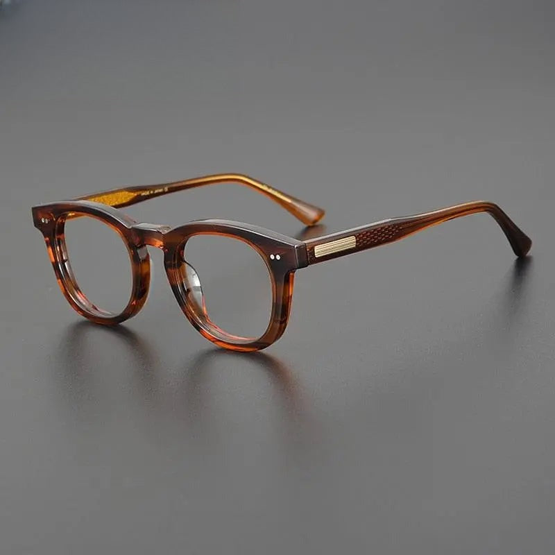 Unisex Square Full Rim Acetate Prescription Glasses Gxyj1078 — view 1 | Rx Spectacle
