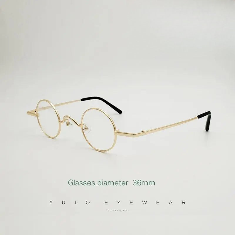 Unisex Round Full Rim Alloy Prescription Glasses 811001 — view 1 | Rx Spectacle