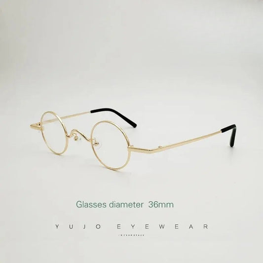 Unisex Round Full Rim Alloy Prescription Glasses 811001 — view 1 | Rx Spectacle