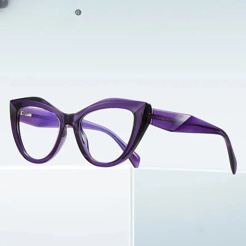 Unisex Butterfly Full Rim Titanium Reading Glasses 2166 — view 3 | Rx Spectacle