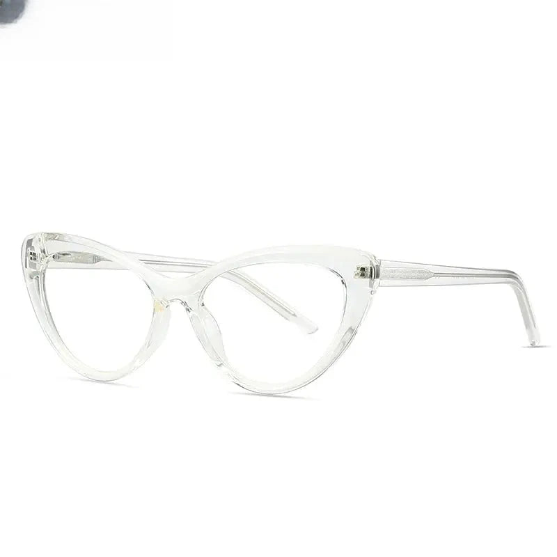 Women's Cat Eye Full Rim Titanium Reading Glasses 2020 — view 8 | Rx Spectacle