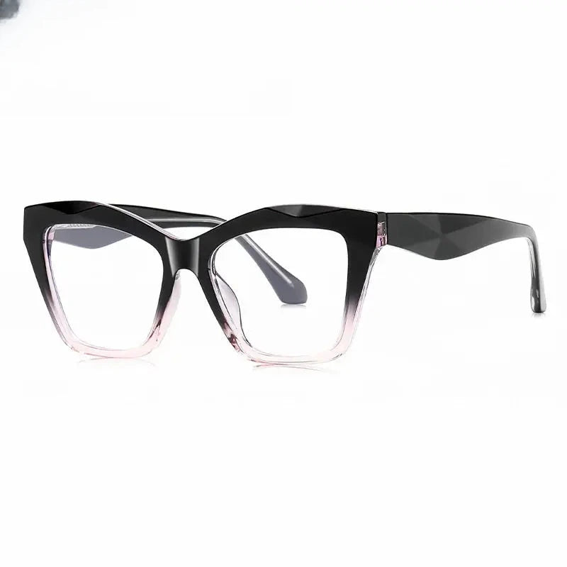 Women's Cat Eye Full Rim TR90 Prescription Glasses 881081 — view 5 | Rx Spectacle