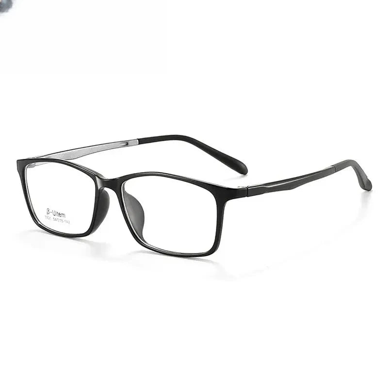 Women's Square Full Rim Titanium Prescription Glasses 673305 — view 3 | Rx Spectacle