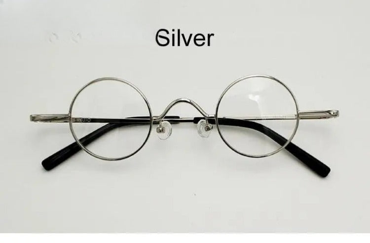 Unisex Round Full Rim Alloy Prescription Glasses 811001 — view 11 | Rx Spectacle