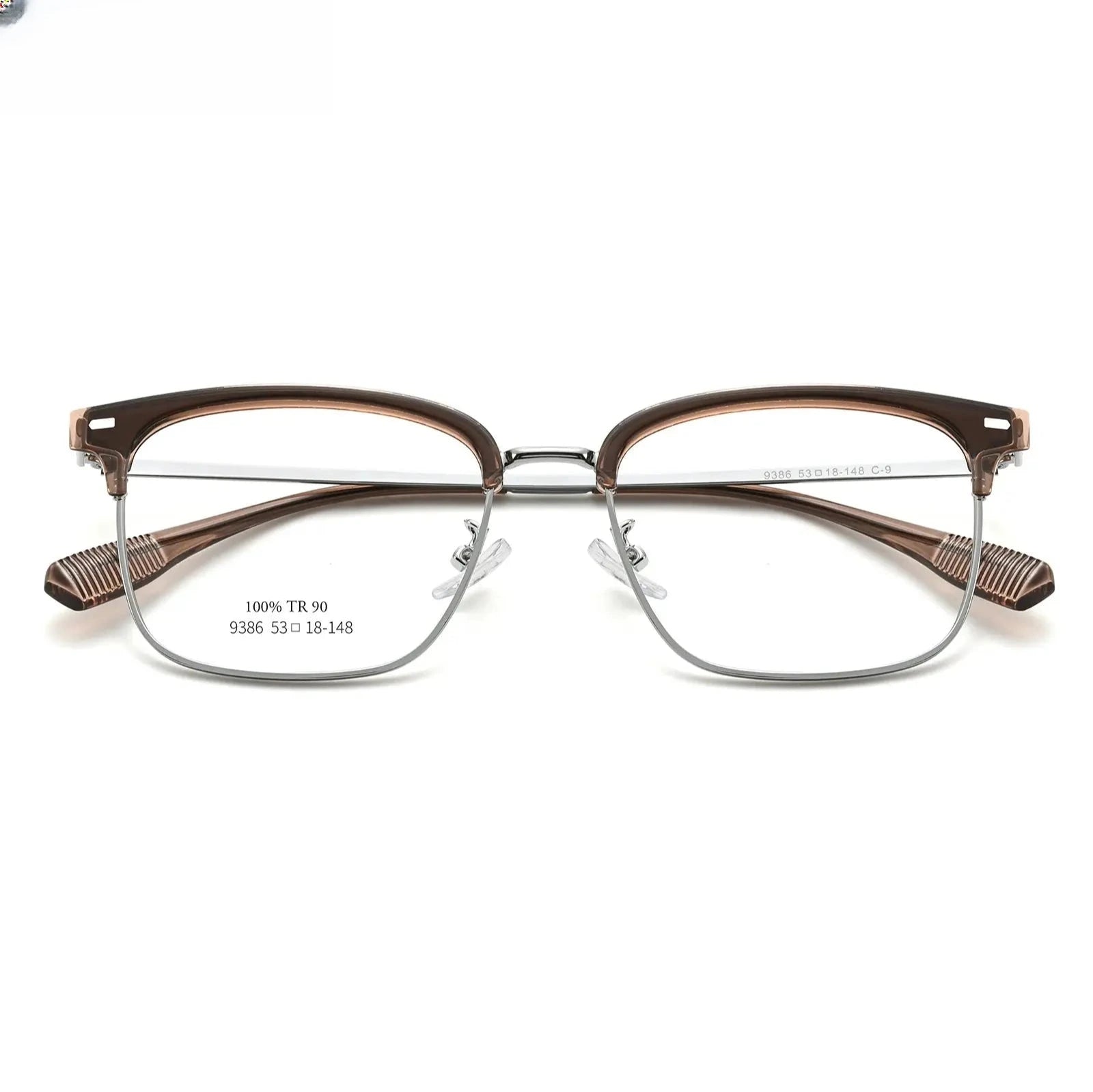 Unisex Square Full Rim TR90 Reading Glasses 9386 — view 1 | Rx Spectacle