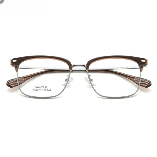 Unisex Square Full Rim TR90 Reading Glasses 9386 — view 1 | Rx Spectacle
