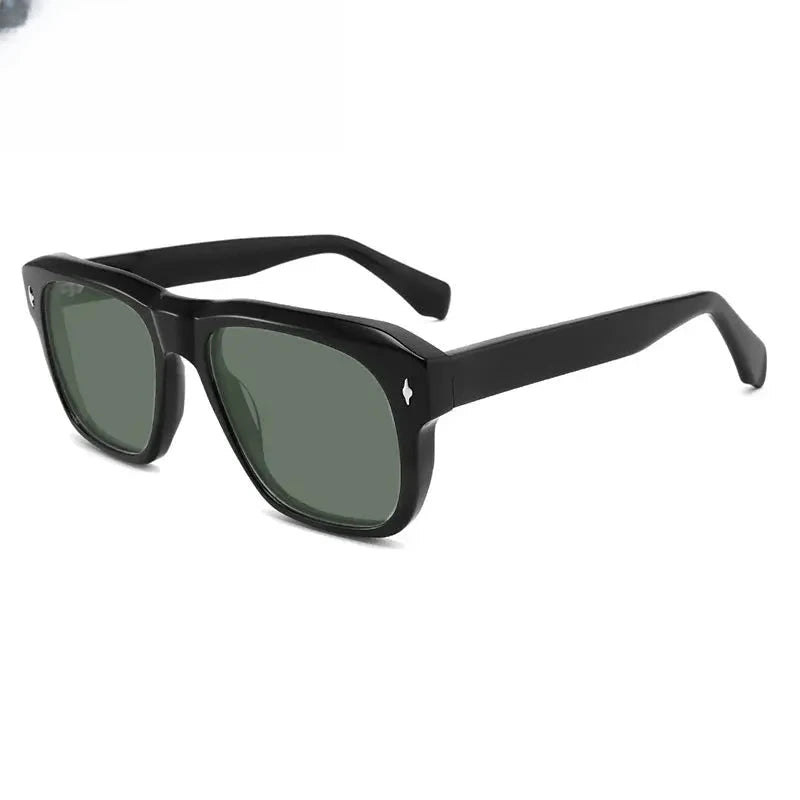 Unisex Square Full Rim Acetate Prescription Glasses Mo16 — view 14 | Rx Spectacle