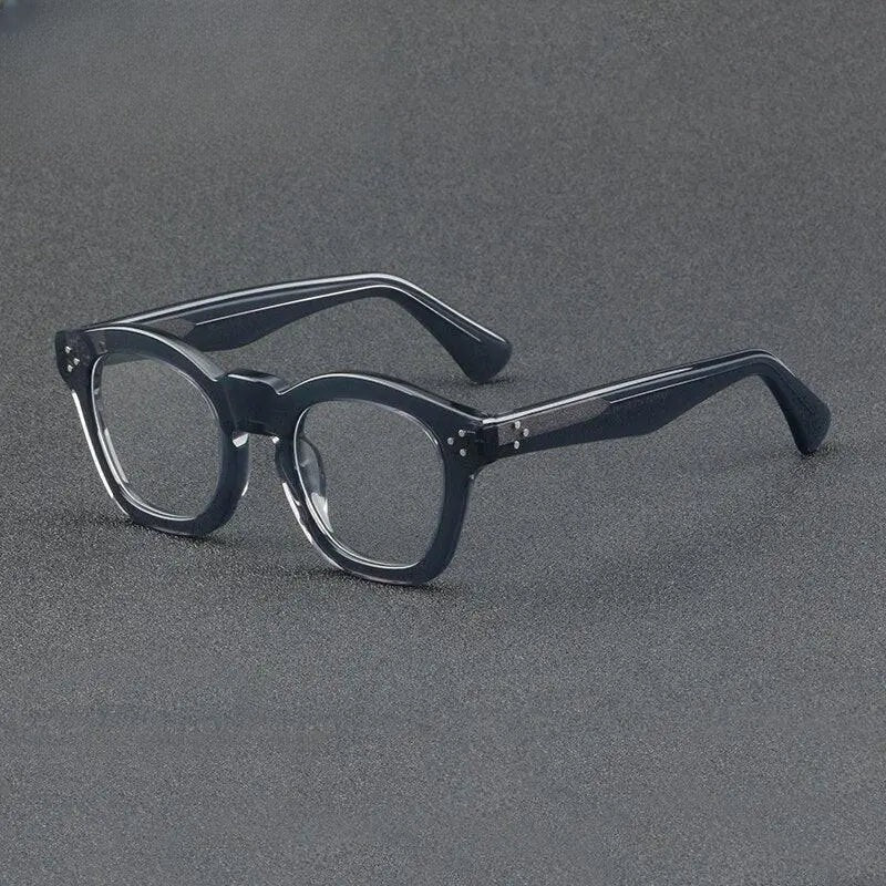 Unisex Square Full Rim Acetate Prescription Glasses Gxyj931 — view 5 | Rx Spectacle
