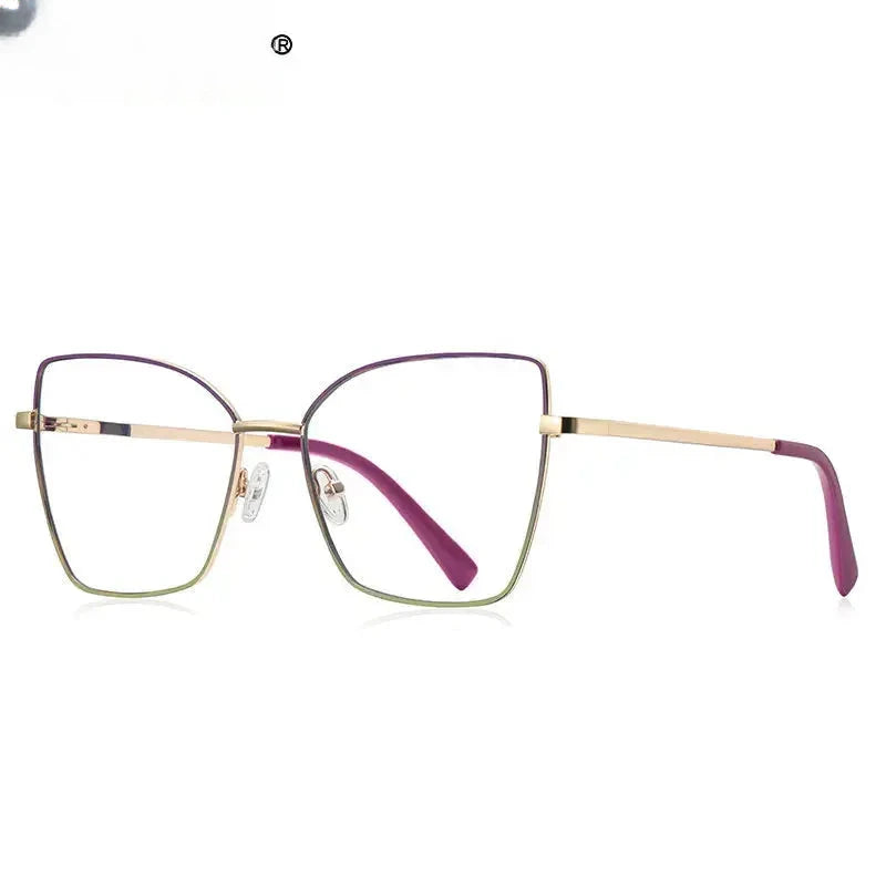 Unisex Butterfly Full Rim Titanium Reading Glasses 3086 — view 5 | Rx Spectacle