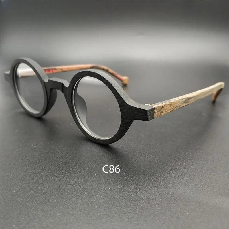 Unisex Round Full Rim Acetate Reading Glasses Y031 — view 11 | Rx Spectacle