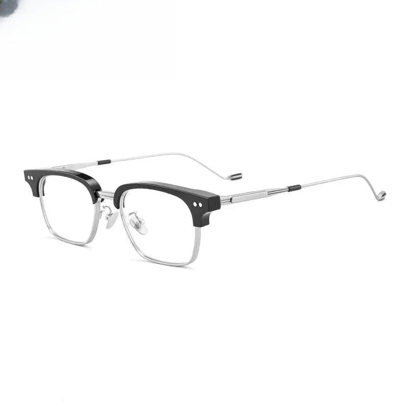 Unisex Square Full Rim Acetate Prescription Glasses Gxyj184 — view 12 | Rx Spectacle