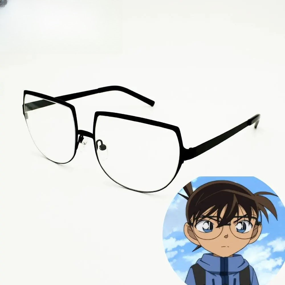 Unisex Round Full Rim Alloy Flat Top Prescription Glasses Y007 — view 4 | Rx Spectacle