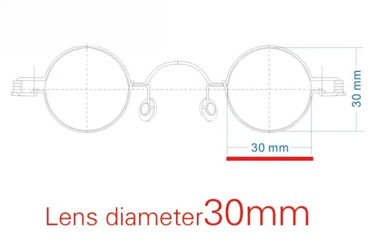 Unisex Round Full Rim Stainless Steel Screwless Reading Glasses 15024 — view 8 | Rx Spectacle