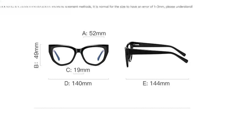 Women's Cat Eye Full Rim TR90 Reading Glasses 2156 — view 14 | Rx Spectacle