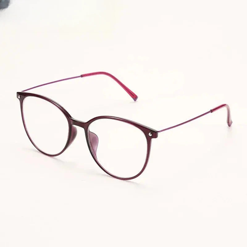 Unisex Round Full Rim Titanium Prescription Glasses 312155 — view 6 | Rx Spectacle