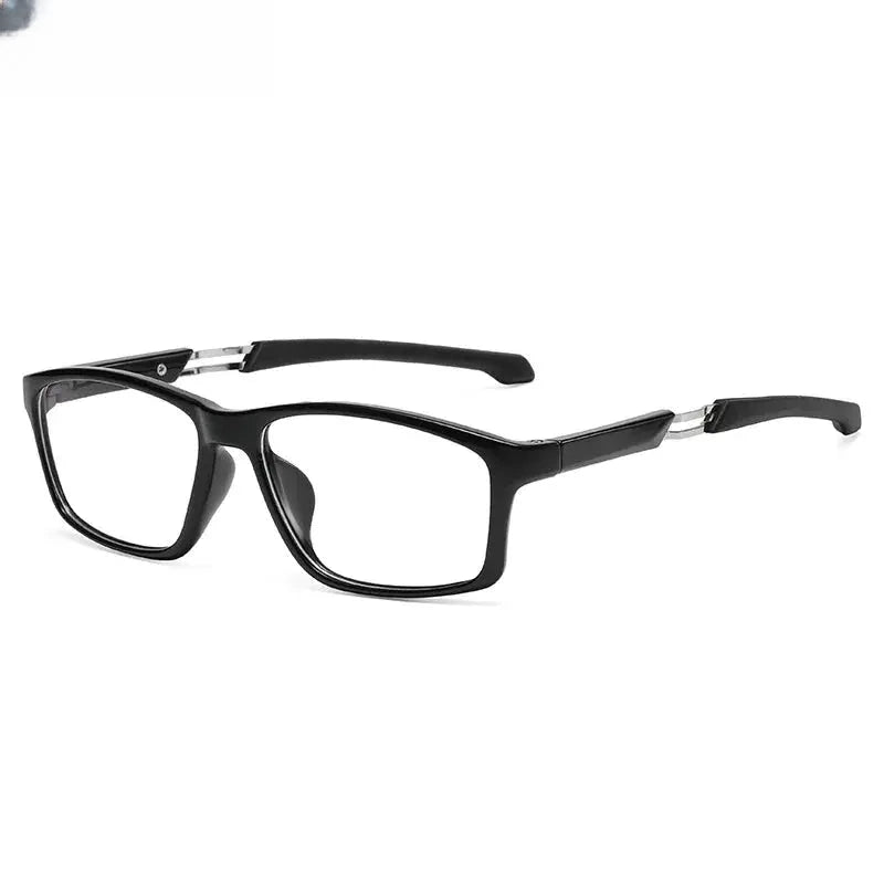 Men's Square Full Rim TR90 Reading Glasses 18189 — view 8 | Rx Spectacle