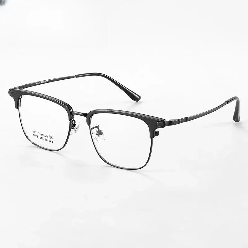Unisex Polygon Full Rim Acetate Prescription Glasses 679007 — view 4 | Rx Spectacle