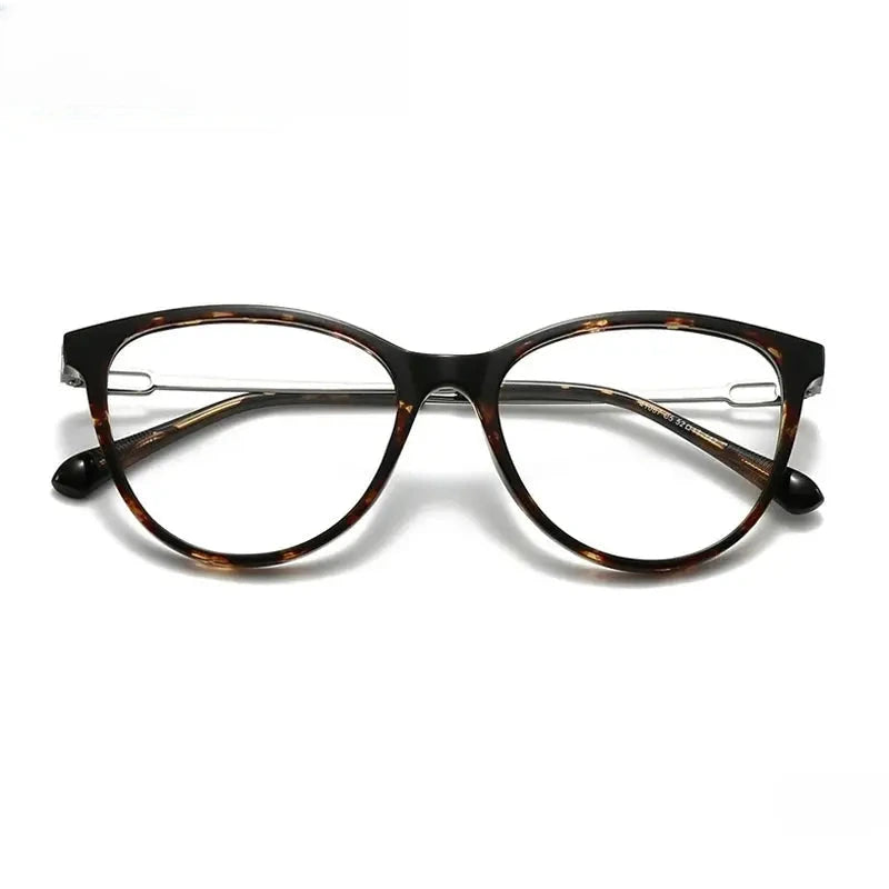 Women's Cat Eye Full Rim Acetate Prescription Glasses 341087 — view 6 | Rx Spectacle