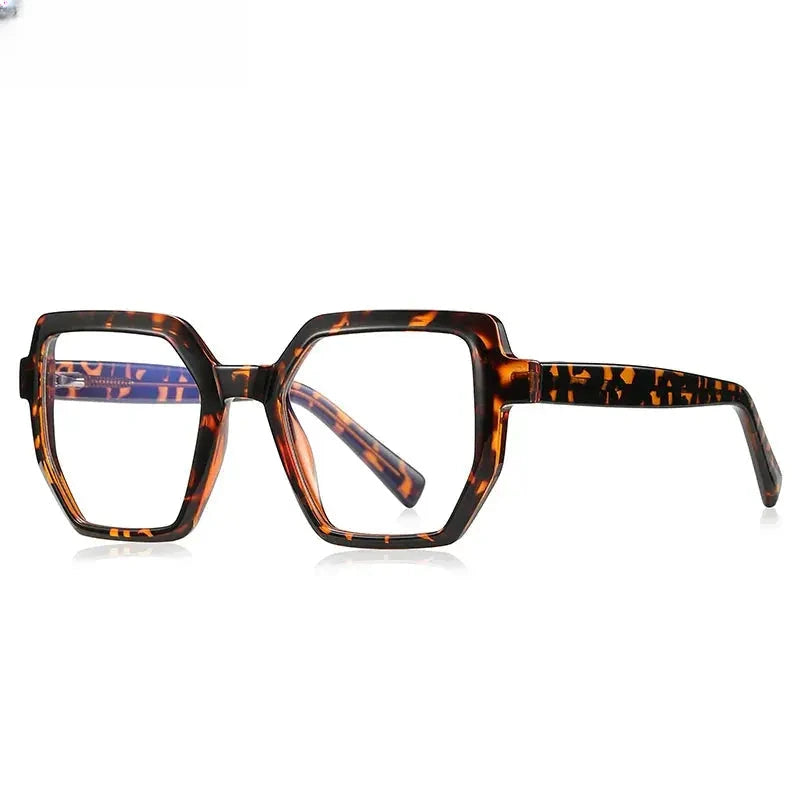 Women's Polygon Full Rim TR90 Oversized Reading Glasses 2143 — view 9 | Rx Spectacle