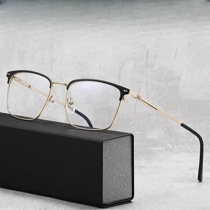Unisex Square Full Rim TR90 Prescription Glasses 391758 — view 1 | Rx Spectacle