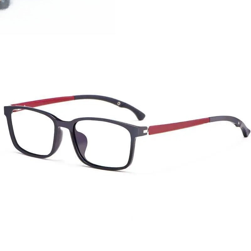 Unisex Square Full Rim Titanium Prescription Glasses 5106 — view 4 | Rx Spectacle