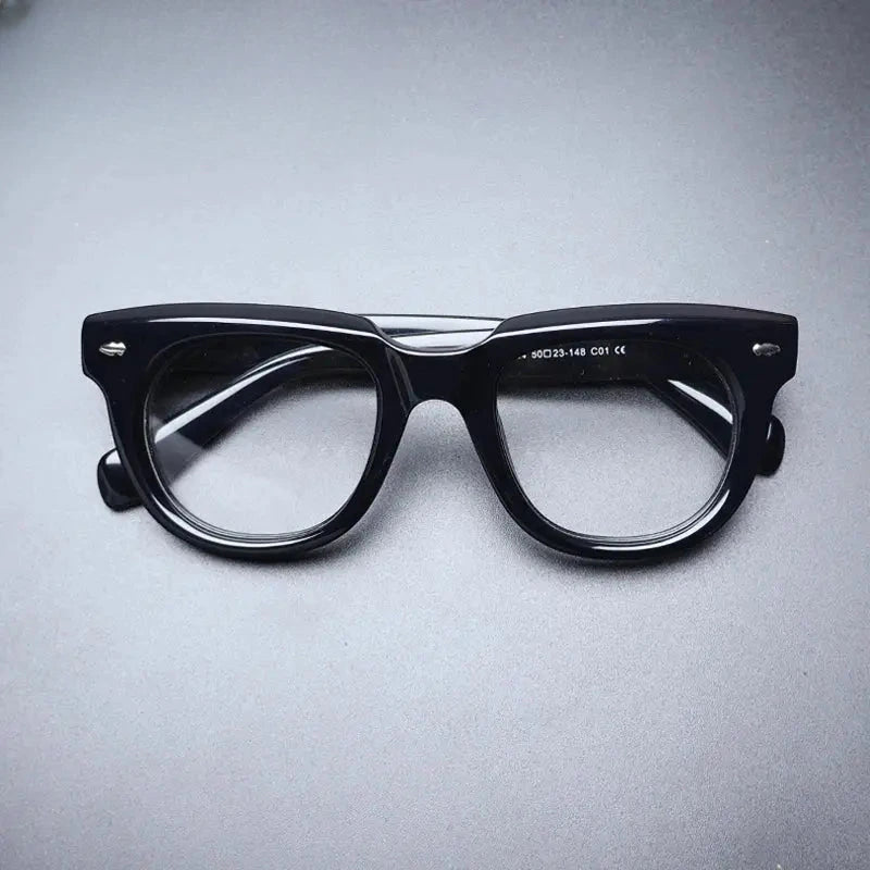 Unisex Square Full Rim Acetate Prescription Glasses Gxyj1470 — view 1 | Rx Spectacle